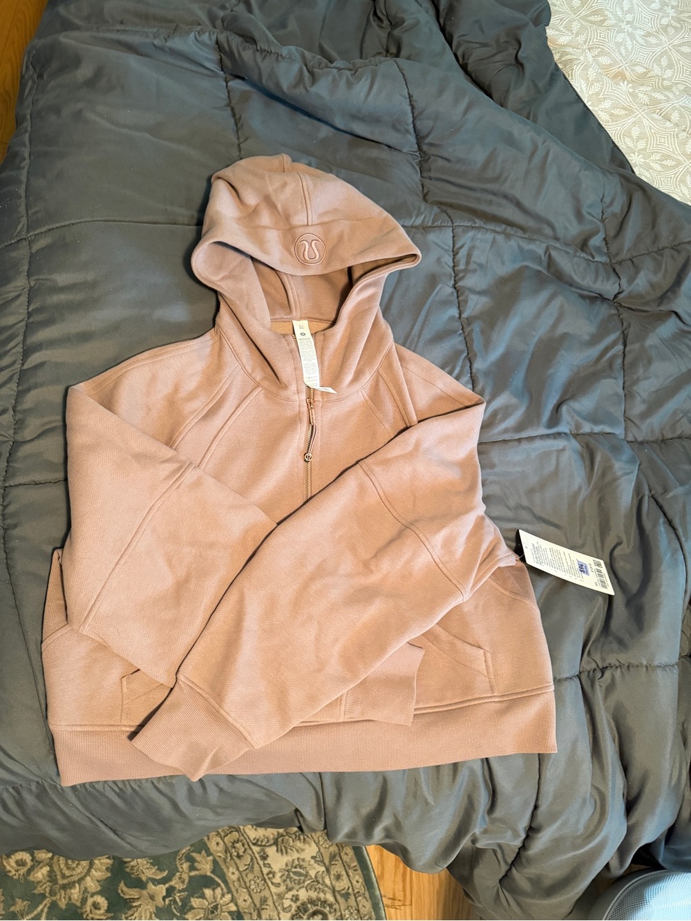 Lululemon Scuba Oversized half zip hoodie M/L NWT - Picture 3 of 4